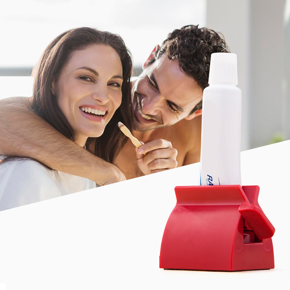 Toothpaste Squeezer Rolling Toothpaste Tube Squeezers Toothpaste Tube Holder Multifunctional Manual Rotate Toothpaste Dispenser