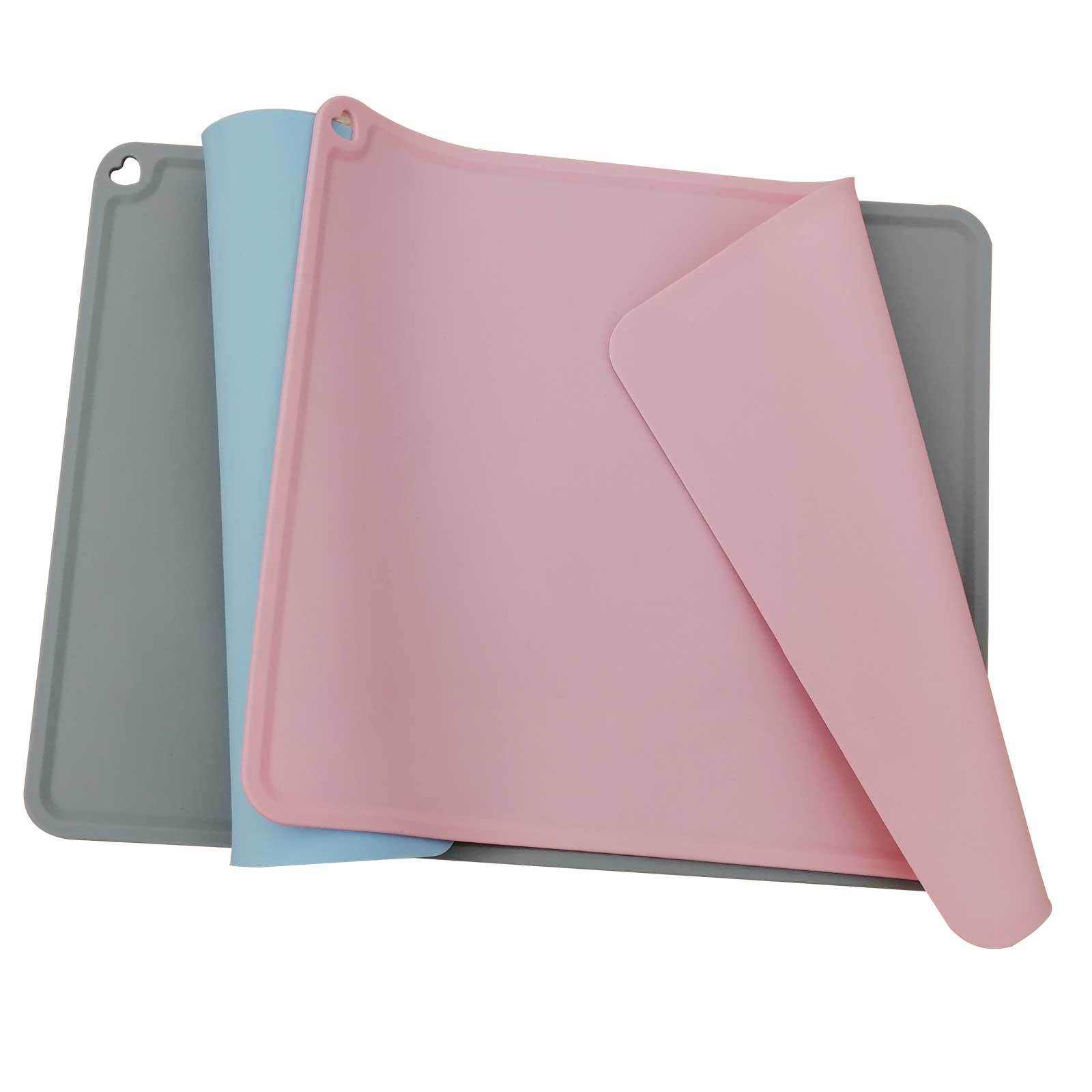 Food Grade Siliconen Placemat Voedsel Matten Waterdicht Anti Slip Lekvrij Tafel Mat Huisdier Voedsel Pads Coaster Keuken Accessaries