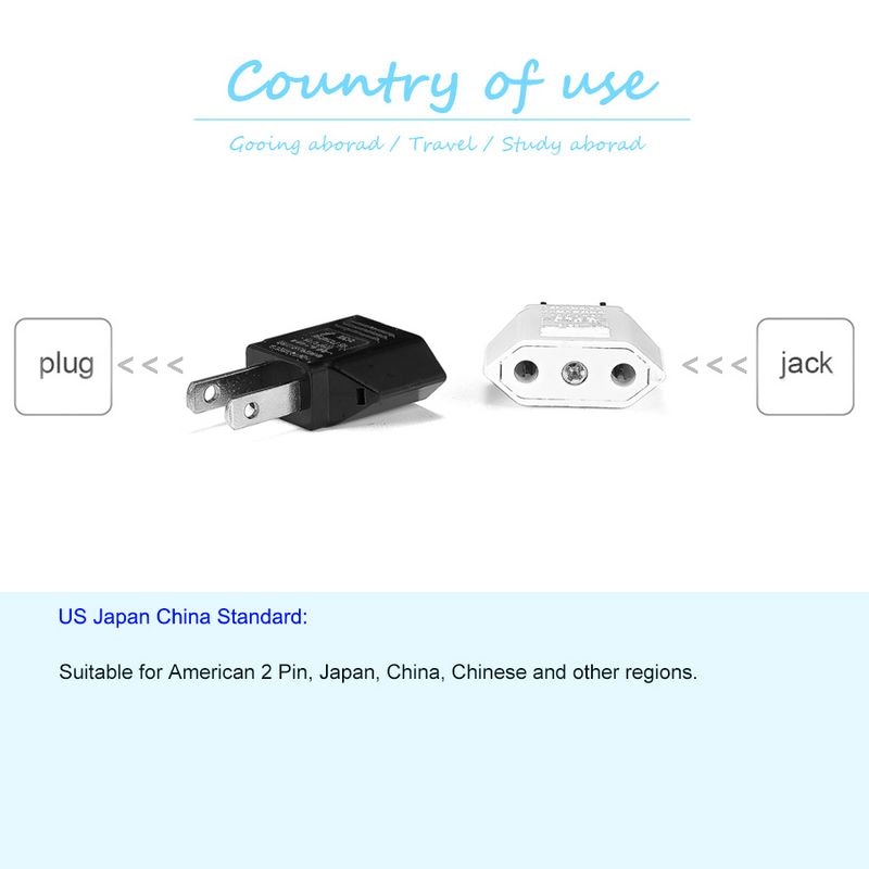 Ons Japan China Travel Plug Adapter Europese Eu Us Jp Power Adapter Stekker Converter Sockets Ac Charger Outlet