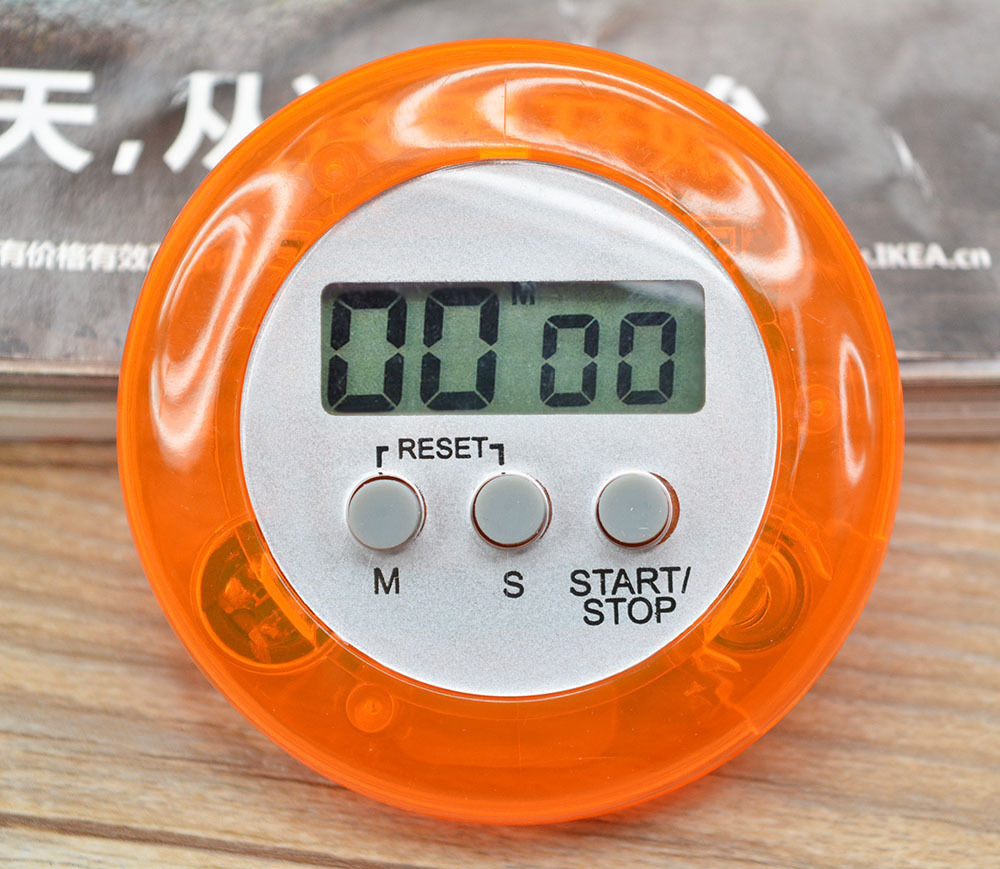 Digital LCD Kitchen Sports Countdown&amp;up 99 Minute Timer Sports Training Alarm Clock Count Down Count Up Timer ( 5 Colour) W1E