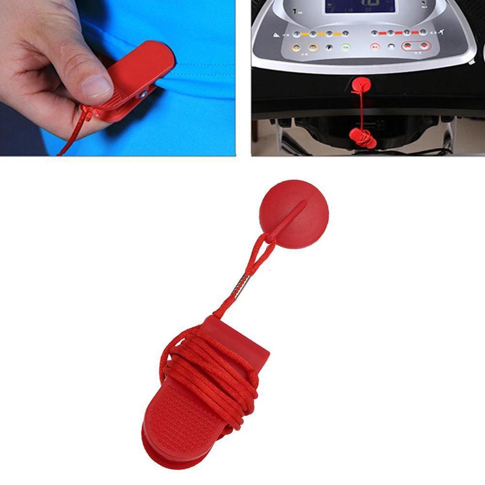 Rode Loopband Veiligheid Lock Universele Veiligheidsschakelaar Lock Sport Running Machine Magnetische Loopband Sleutel Fitness Apparatuur