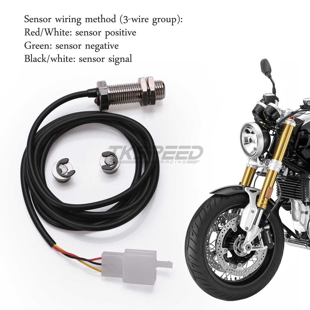 Motorbike Multi-functional Gauges Instruments Motorcycle Digital Odometer Speedometer Tachometer Fuel Level Meter Indicator Led