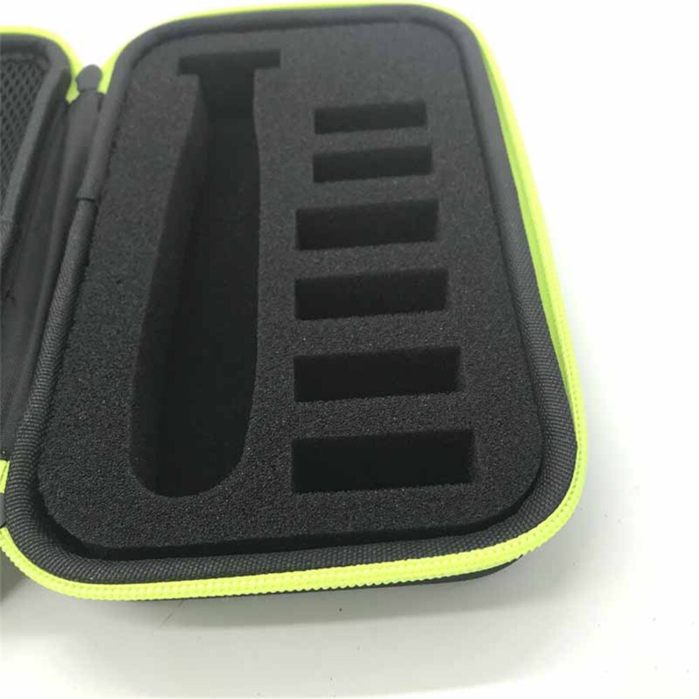 Eva Scheerapparaat Scheermes Houder Opbergtas Voor Mannen Elektrische Scheerapparaat Draagtas Shockproof Hard Reizen Zwarte Opbergtas