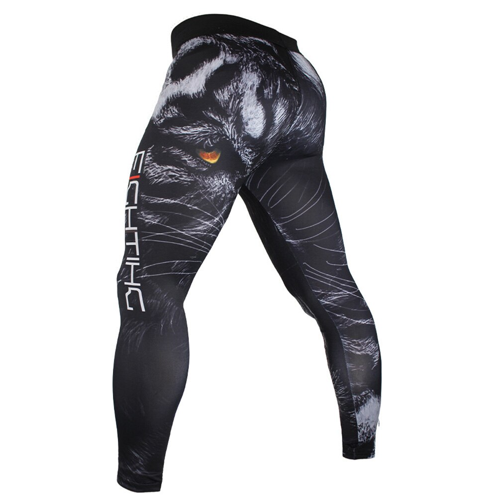 MMA-mallas de compresión para hombre, pantalones cómodos de fibra de cloro, antipresión, Leggings de talla opcional para adultos