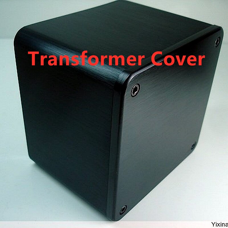 High-end 110*110 *Height 96mm Transformer Cover Transformer Shield Shell Transformer Shield Cover Ultra-fine brushed aluminum