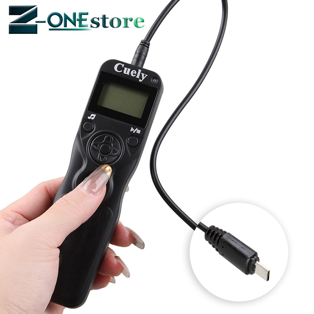 Timer Afstandsbediening Ontspanknop Cable Koord Voor Sony A7R A7 A7S A6000 A5100 A5000 A3000 A6400 RX10 A7II HX300 HX50 RX100II