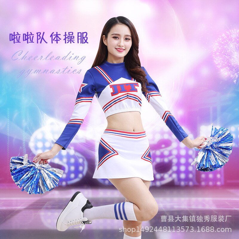 Sexy Cheerleading Kostuum Kleding Voetbal Rugby Basketbal Cheer Team Meisje Cheerleading Uniformen Stage Dance Prestaties