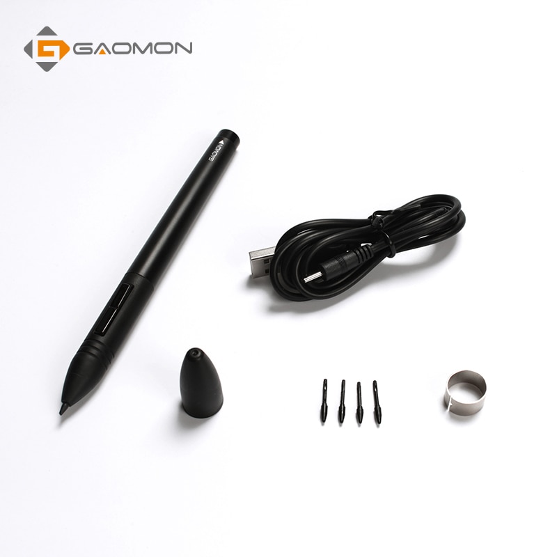 GAOMON – stylet de dessin numérique sans fil ArtPaint AP20, Rechargeable, respectueux de l&#39;environnement, pour tablette graphique M106, S56K et 860T