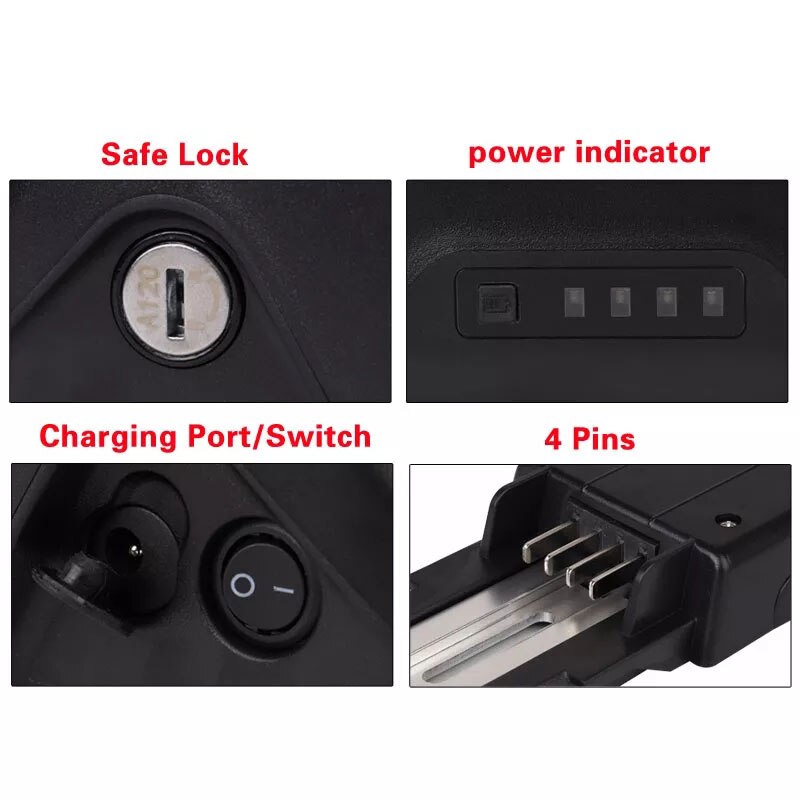 Batterij Doos Batterij Case Polly 5C Down Buis Onderbuis E-Bike Elektrische Fiets Batterij Behuizing Nickle Strips 21700 Cellen