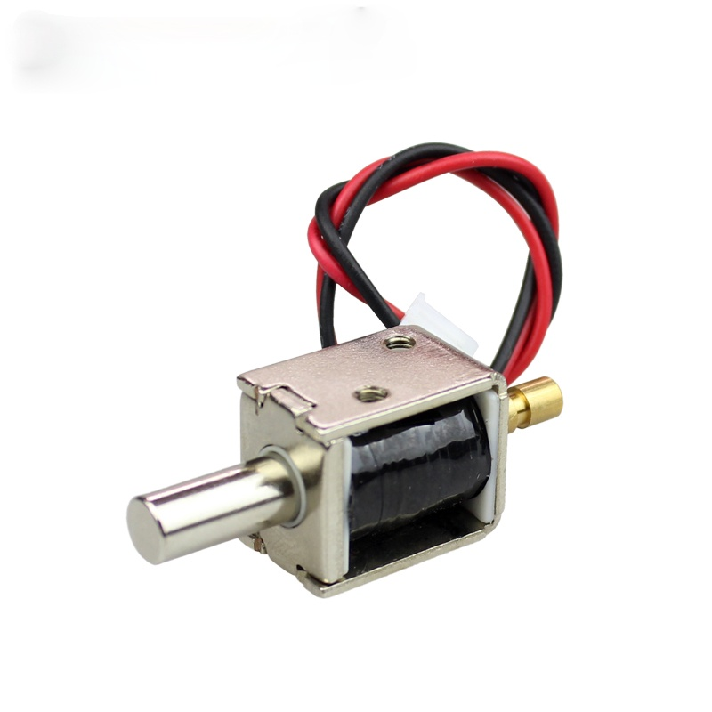 DC12V Mini electric lock push pull solenoid valve small drawer lock electric bolt lock small electric lock 1pcs