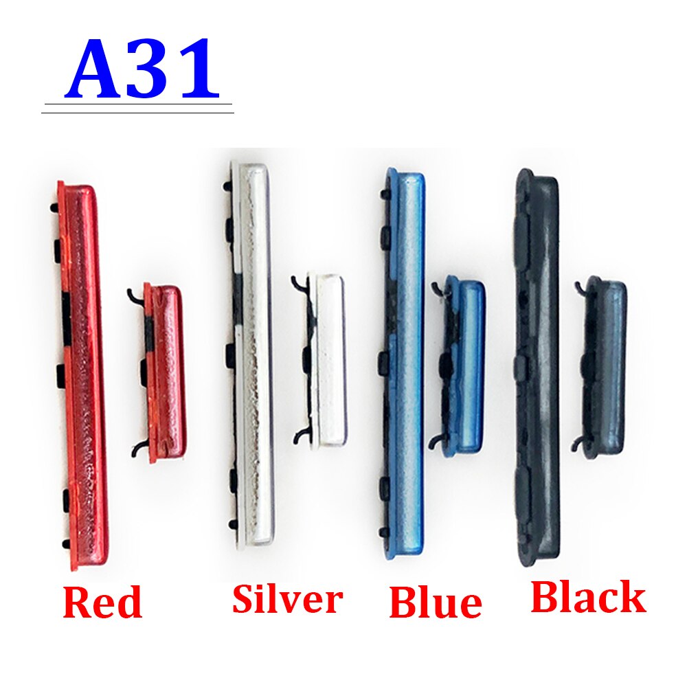 Voor Samsung A31 A51 A70 A71 Power Knop + Volume Zijknop
