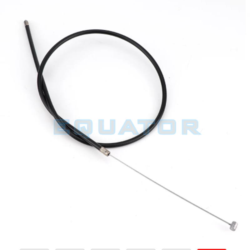 dirt pit bike parts 2 4 stroke mini moto TWIST THROTTLE ACCELERATOR GRIP throttlr CABLE FOR 47CC 49CC: Dark Grey
