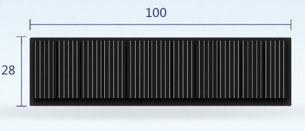 Mini Mono Solar- Tafel 5 V 70MA für DIY Spielzeug/Solar- Rasen Licht Sensor Lichter/Solar- Taschenlampe 5,5 V