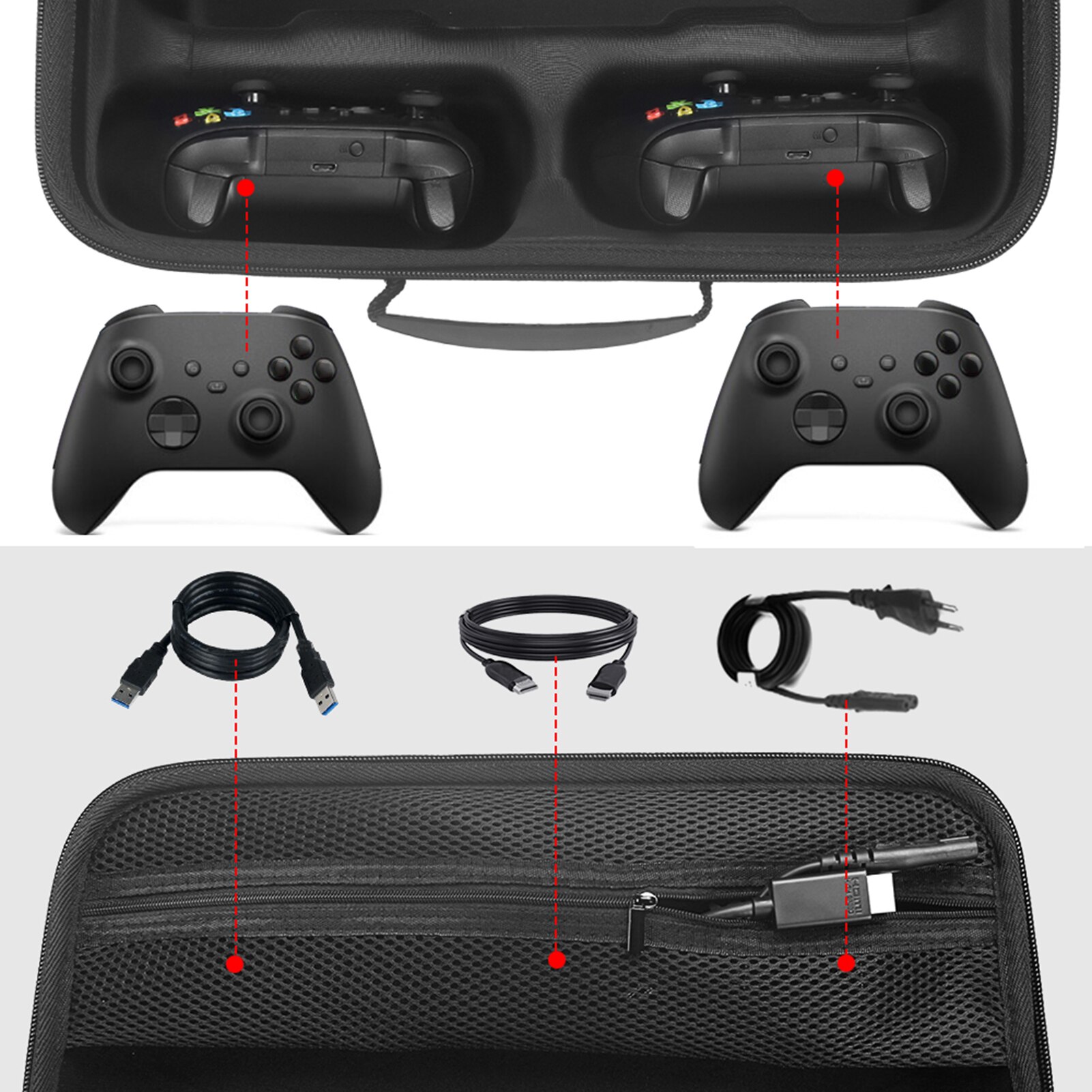 Custodia protettiva per custodia per Console di gioco custodia protettiva per Xbox Series X Drop Shipping Console per videogiochi accessori per giochi