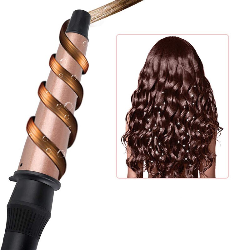 Ceramic Styling Tools Hair Curling Iron Hair waver Pear Flower Cone Electric Hair Curler Roller Curling Wand