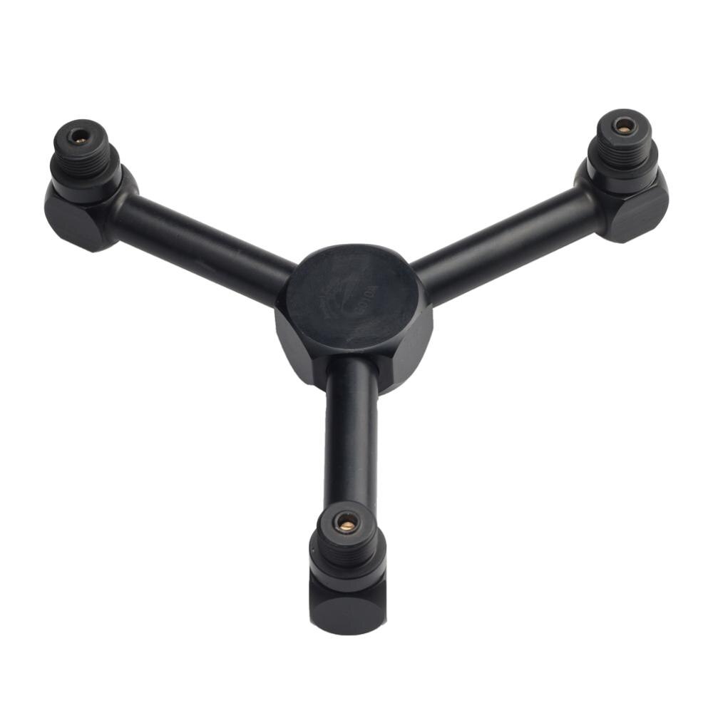 Jeebel-Divisor de linterna de Gas para campamento, adaptador de cilindro de Gas para estufa de Camping al aire libre: 3 Mata Black