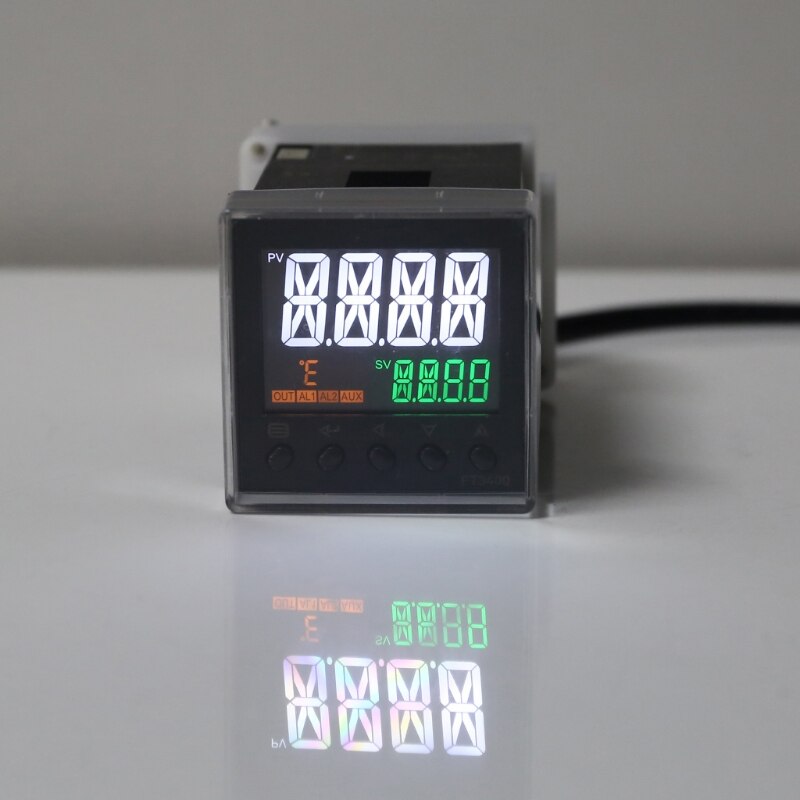 AC 100-240V PID Thermostat SSR Relay Output K J Pt100 Din 48mm Temperature Controller Digital LCD Display Waterproof