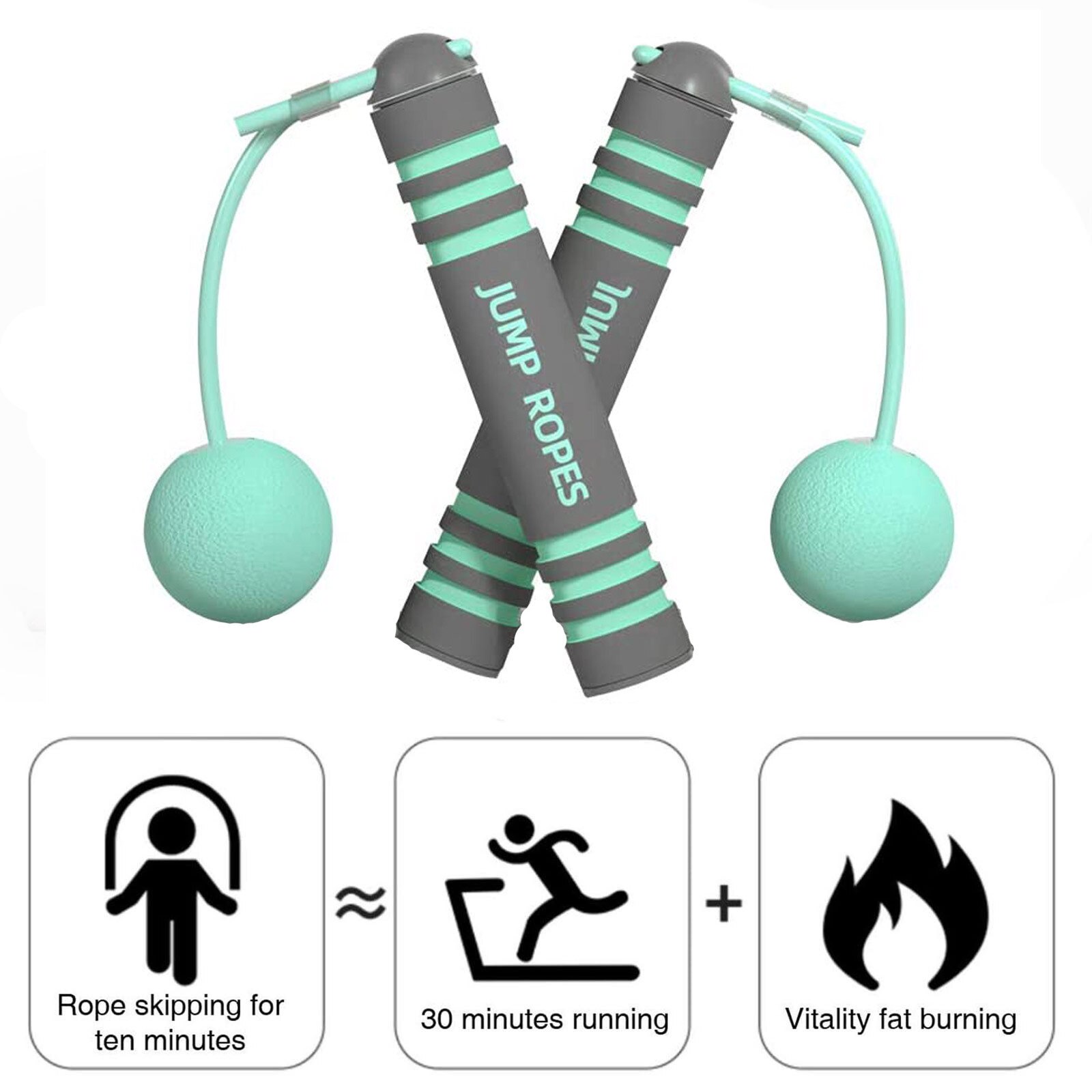 Cordless Skipping For Fitness No Tangles Speed Cordless Skipping Unisex Portable Ffitness Equipment Skip Rope