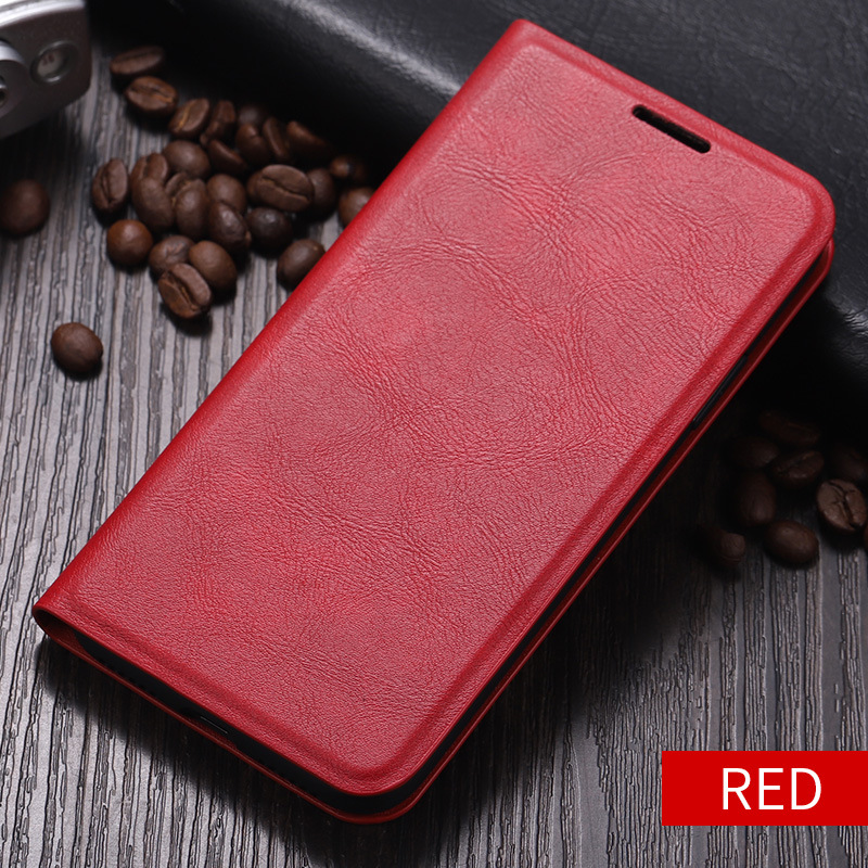 Magnetic Leather Flip Wallet Cover For iPhone 6 6s 7 8 Plus X XR Case For iPhone 11 Pro XS Max Card Holder Stand Cover: For iPhone 7 8 plus / Red