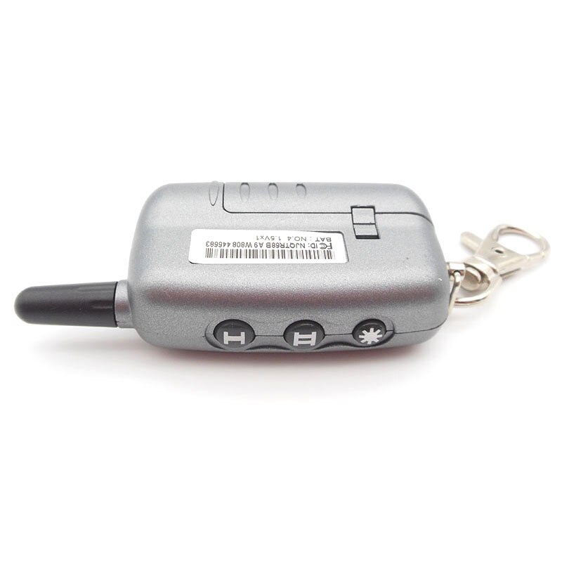 2-way A9 LCD Remote Control Key Fob Chain Keychain for Russian Two Way Car Burglar Alarm System Starline A9