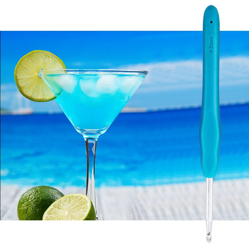 QIAO Crochet Hook Knitting Needle Sewing Accessories For Knitting Yarn Needlework Knitting Crochet Hook Needle Sewing Tools: 4 mm