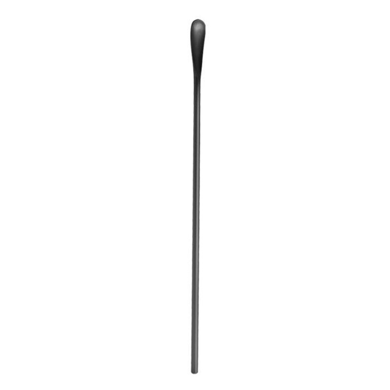Long Handle Honey Spoon Stainless Steel Stirring Spoon Small Spoon Dessert Spoons Coffee Cocktail Spoons Kitchen Tools: long black