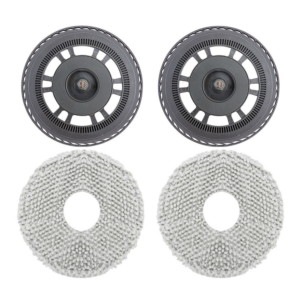 2 Stuks Mop Doek Houder Mop Mount Voor Dreame L20 Ultra/X30 Ultra/X40 Ultra Stofzuiger Accessoires: Donkergrijs