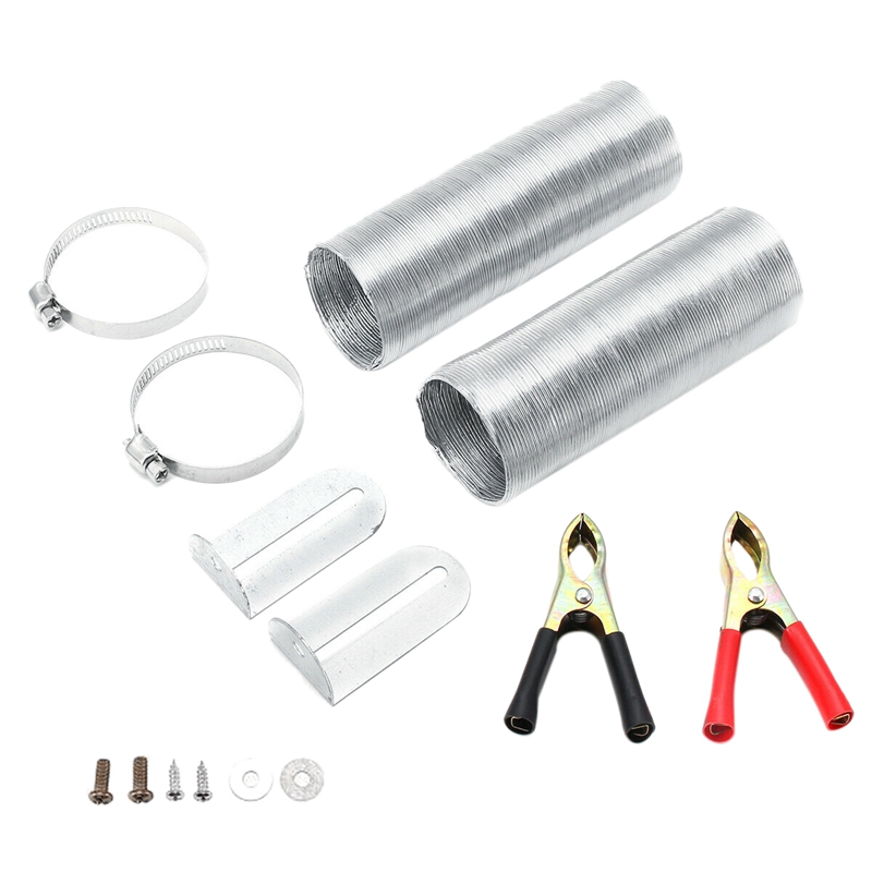 Chauffage de voiture alimentation tuyau support tuyau sangle pinces vis pour dégivreur
