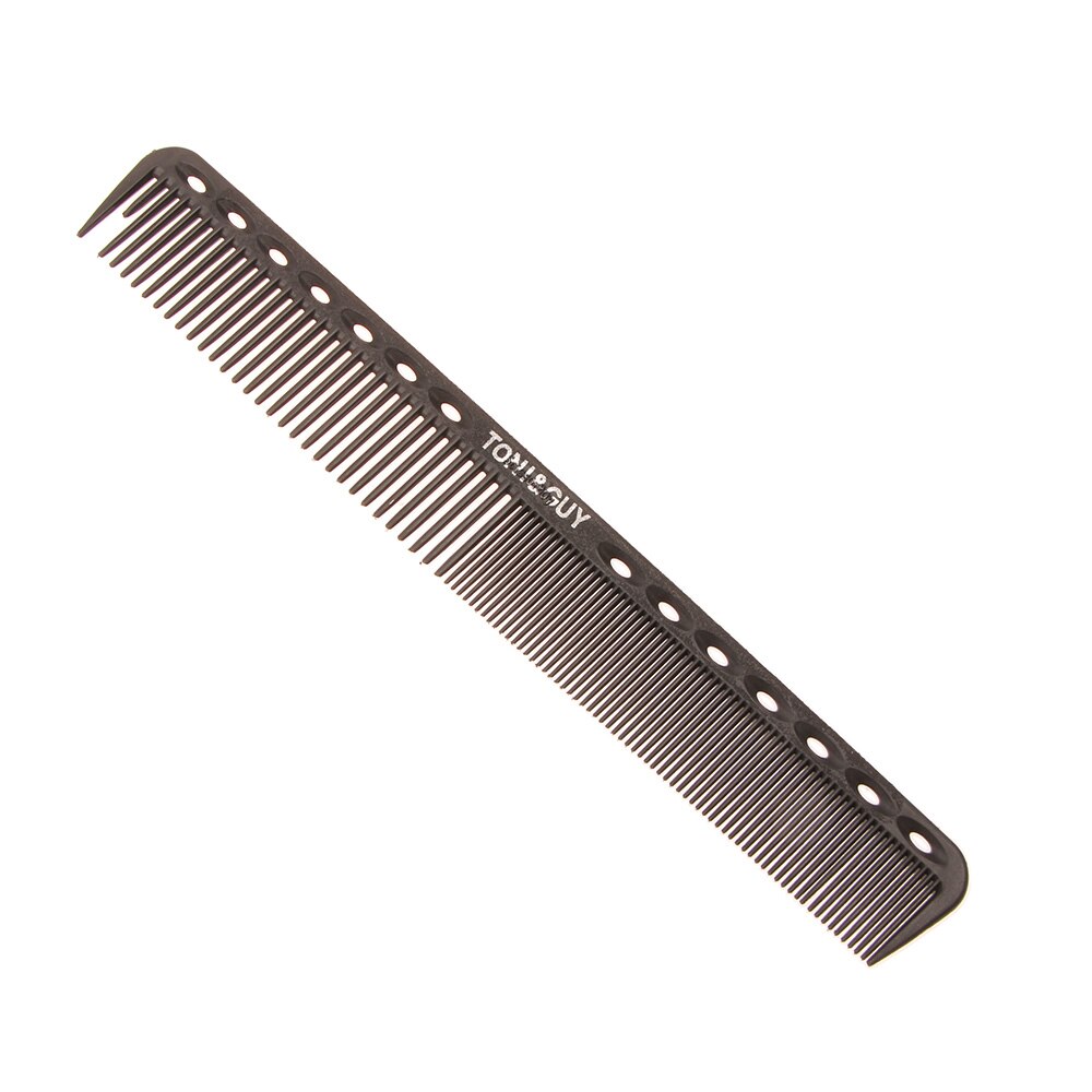 Hair Cricket Comb Heat Resistant Medium Cutting Carbon Comb Salon Antistatic Barber Styling Brush Tool: 1 PCS