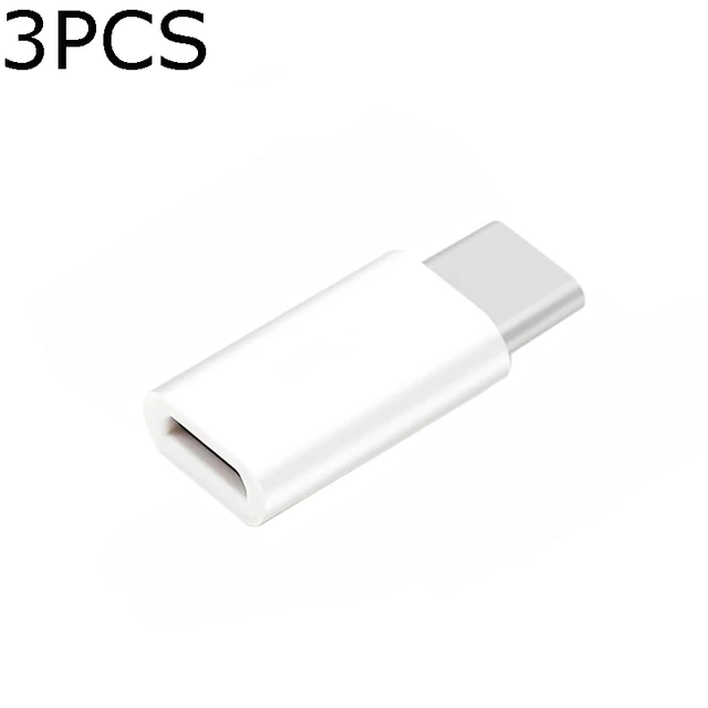 Złącze USB typu C żeńskie na Micro USB męskie Adapter ładowarki Micro USB typu C do konwertera telefonu Xiaomi Redmi Huawei: Grey