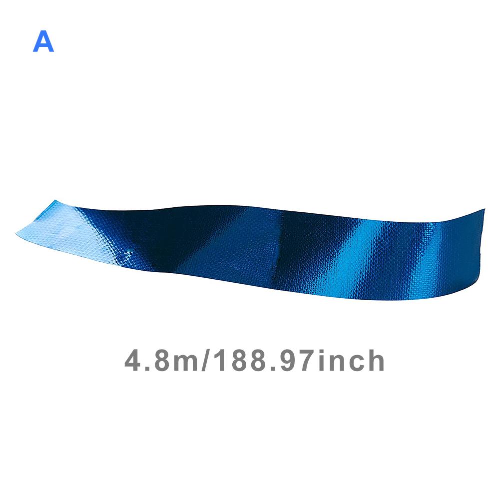 Single Water Slide Extra Thick Heavy PVC Water Slide Crash Pad For Children Lawn Game: 4.8M