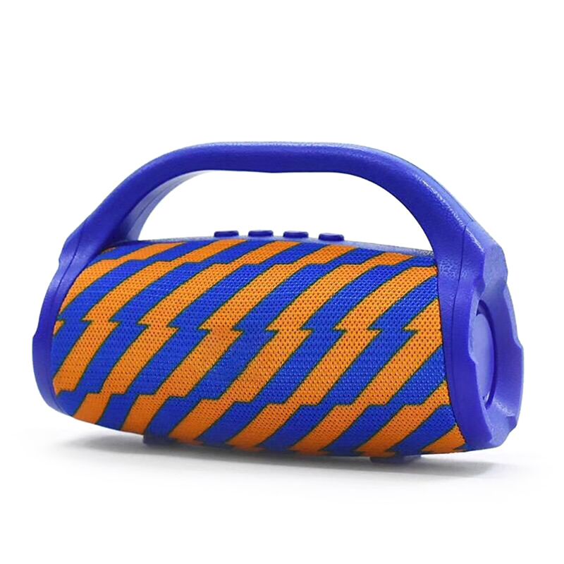 Mini Music Speaker Subwoofer With Dual Horns For Bluetooth Handheld Portable Wireless Outdoor Sound Box Riding Camping Driving