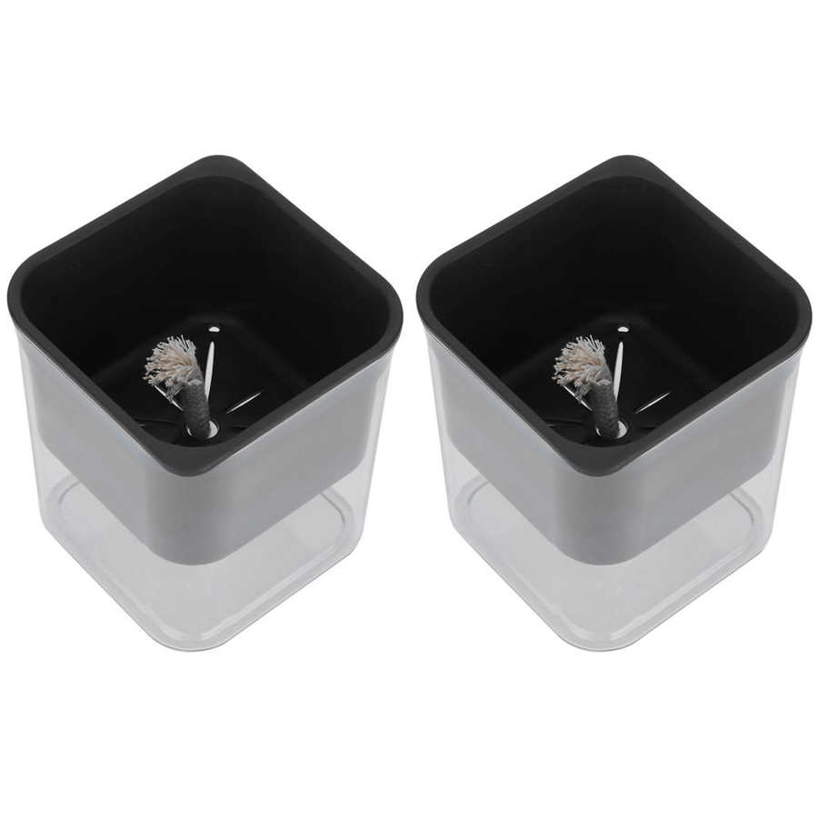 acrylic box Storage Box Flower Pot Transparent Plant Pot Self Watering Automatic Water Absorption Planter remote control