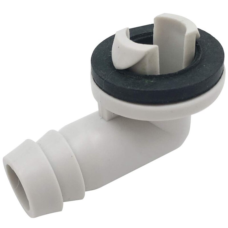 Connecteur De Tuyau De Vidange Pour Climatiseur - Coude Pour Unité Extérieure - Adaptateur De Drainage