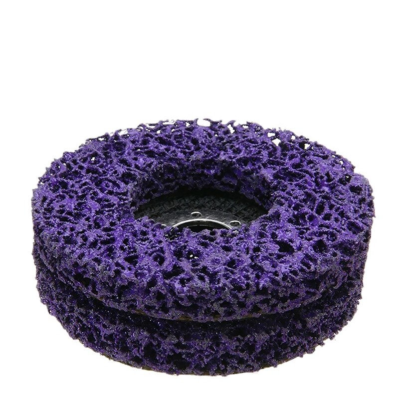 100/115/125mm Poly Strip Disc Abrasive Wheel Paint Rust Remover Clean Grinding Wheels For Motorcycles Durable Angle Grinder Car
