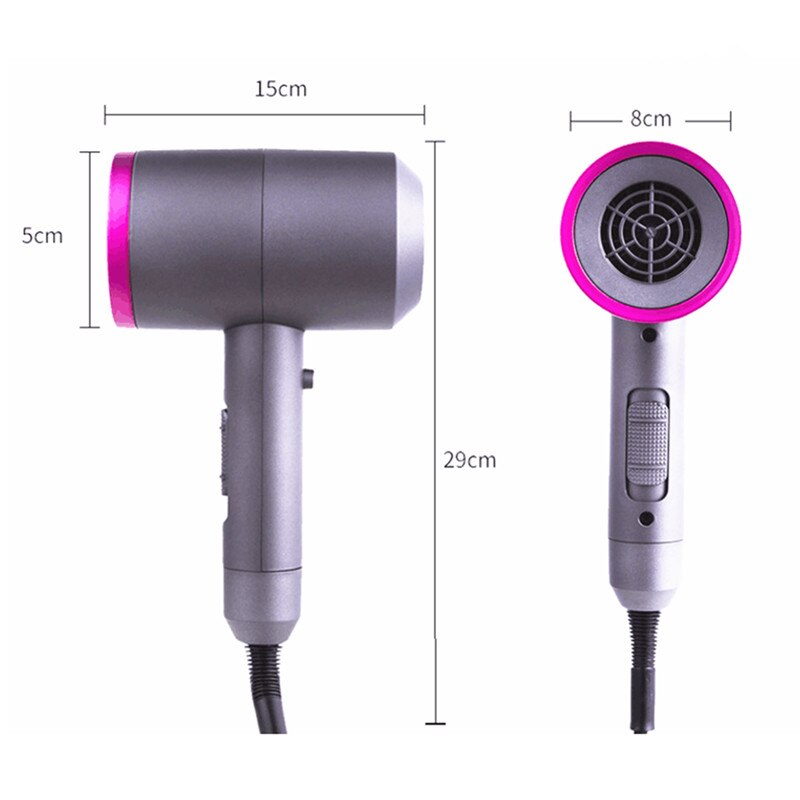 110V/220V ventes chaudes Mini sèche-cheveux maison Portable thermostatique Air collecte voyageur Compact ventilateur électrique sèche-cheveux