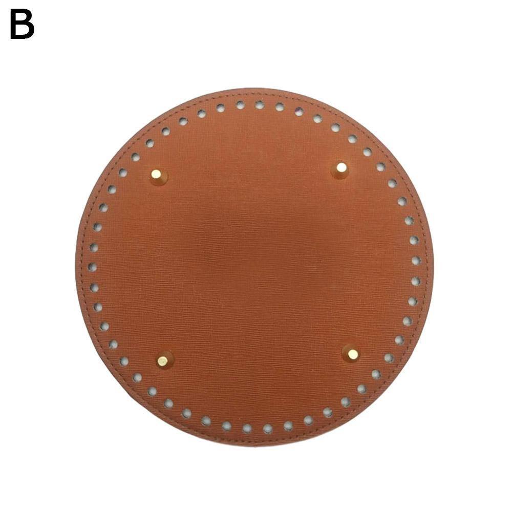 Round Bottom Shaper Rivets Bag Crocheting Hand-woven DIY For Hand-made Cushion Pad - 15cm Bags Bag Supplies: B