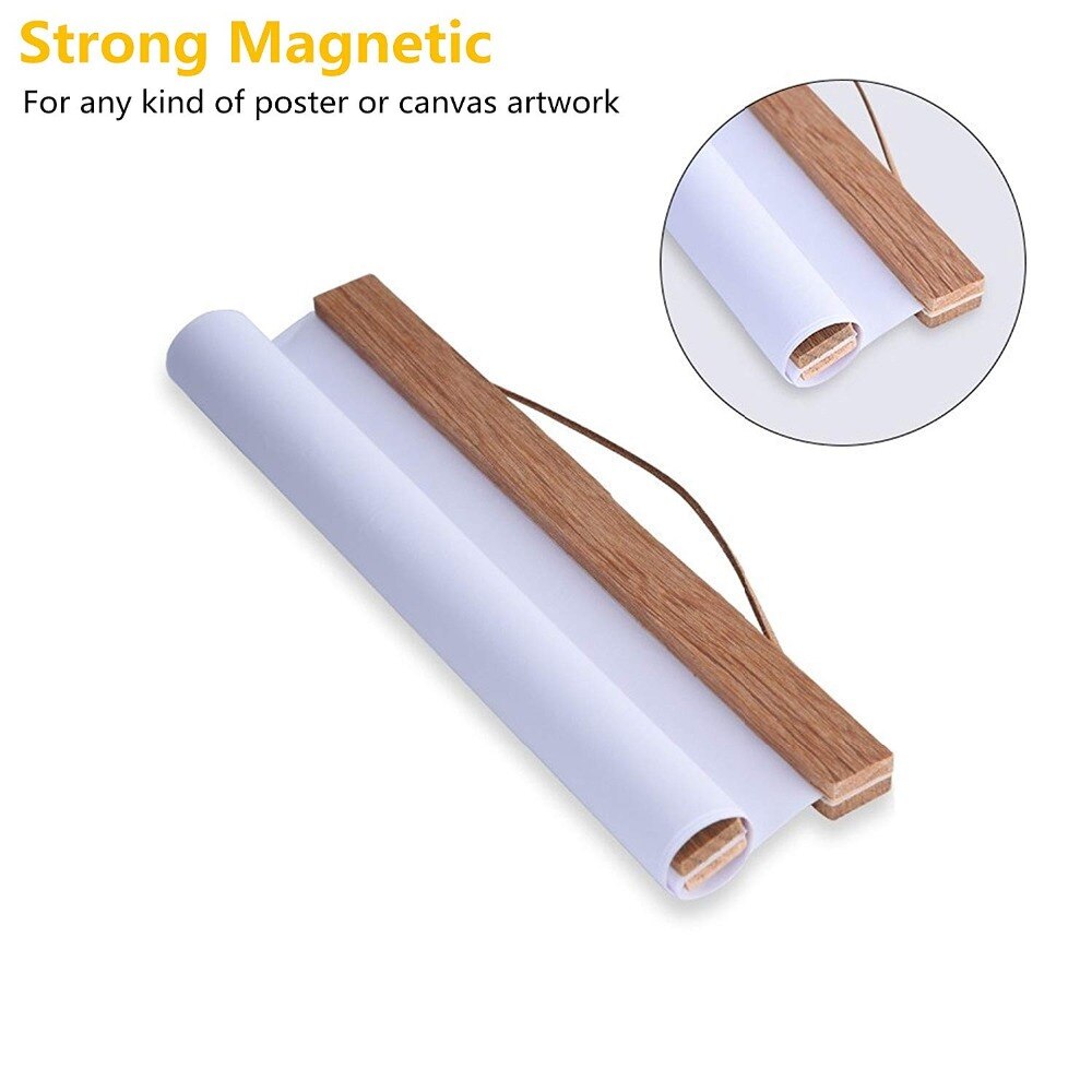 A3 a4 maten canvas schilderij magnetische houten hanger houten lijst fotolijst canvas posterlijst kunsthanger kerstdecoratie