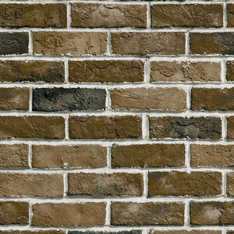 3D Retro Nostalgic Brick Red Brick Wallpaper Chinese Restaurant Clothing Store Background Wall Brick Brick Wallpaper: fu gu zong