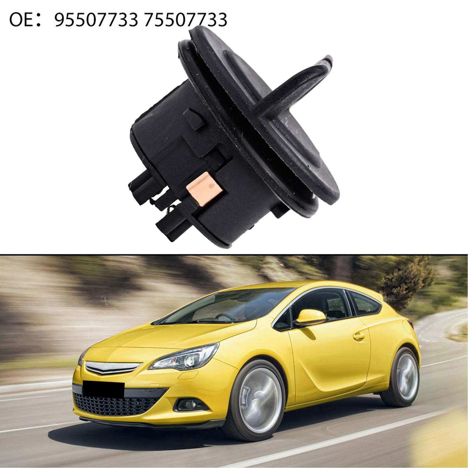 Portalámparas de coche T20, casquillo de lámpara para señales de giro delanteras de coche, Color negro, Material ABS, anticorrosión, fácil de instalar