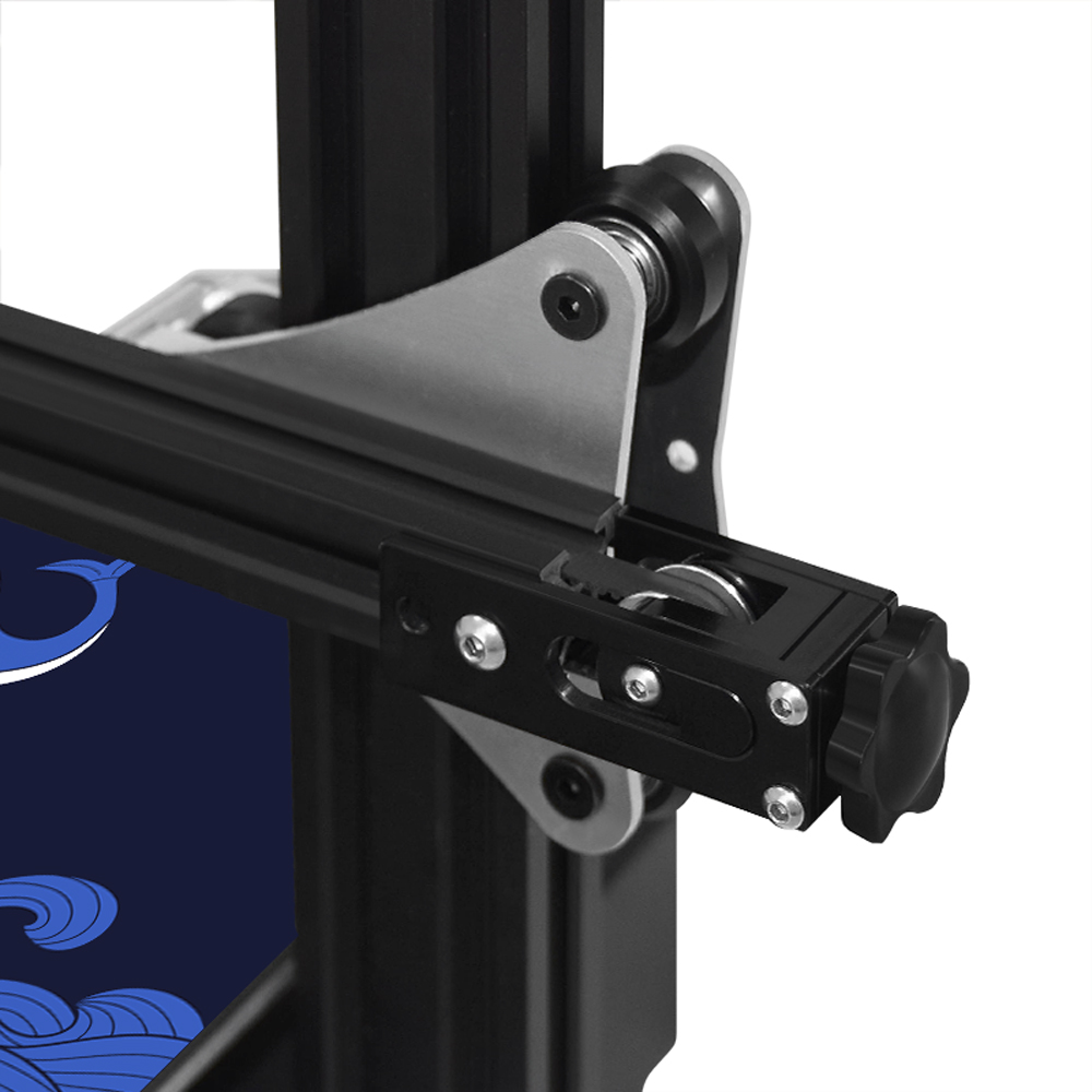 Tensor de estiramiento de correa síncrona para impresora 3D Creality CR10 CR10S, perfil de ranura en V, mejora de /2040/4040, eje X Y