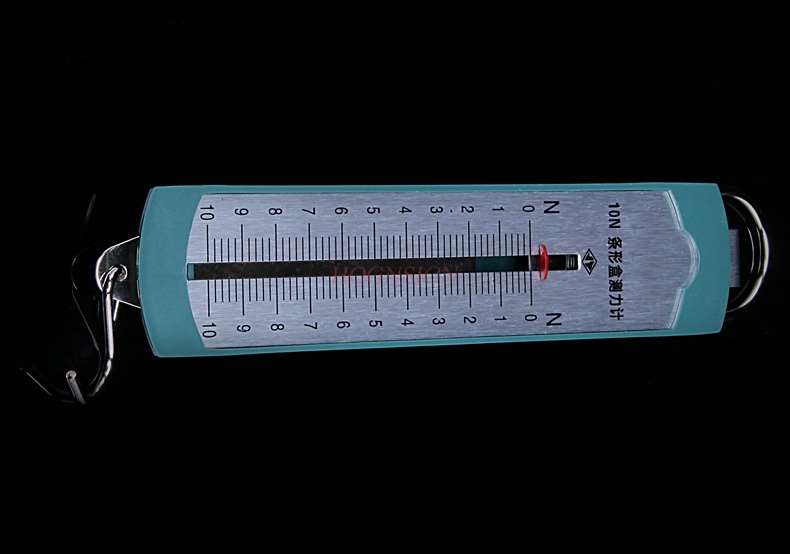 Equipo de experimento de física 10N caja de tiras dinamómetro medidor de Newton equipo de experimentos físicos mecánica primavera