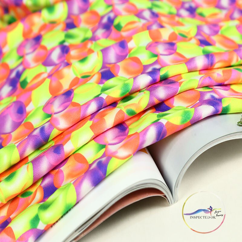 Polyester fabric print 3D Digital printed fabric stretch cloth Character Fabrics