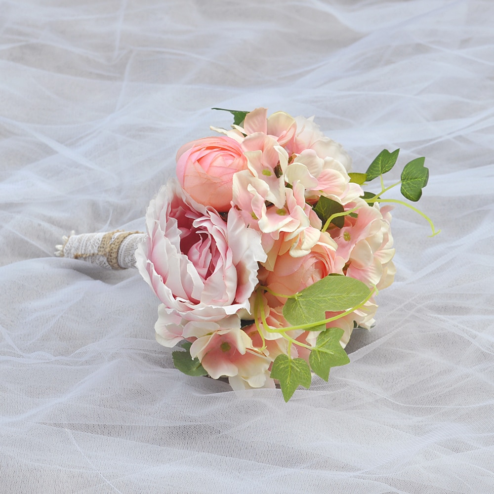 TRiXY F15 beauté Bouquet de mariage fleurs accessoires de mariage Bouquets de mariée Roses Bouquets de mariage pour la décoration de demoiselles d'honneur
