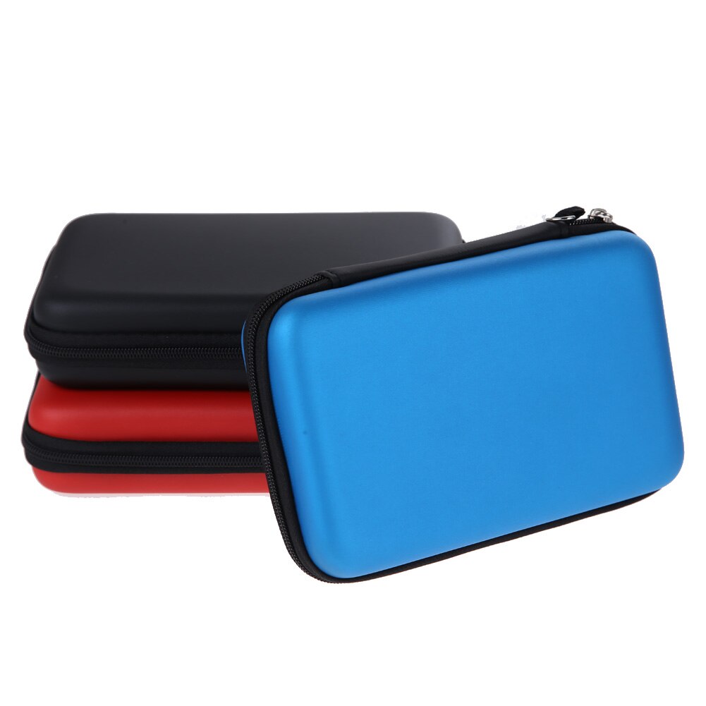 EVA Haut Tragen schwer Fall Tasche Tasche für Nintendo 3DS XL LL mit Gurt Spiele Zubehör Tragbare Trage tasche Beutel