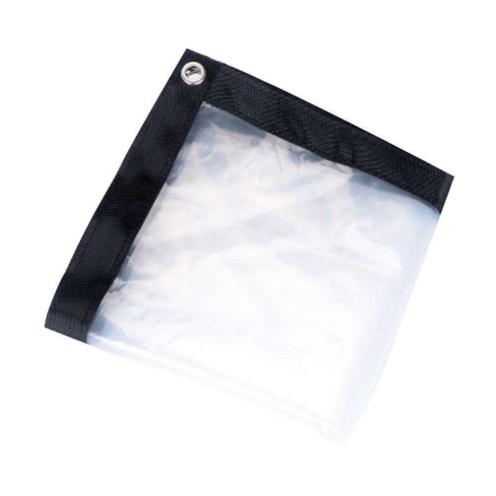 Transparante Regendicht Loods Doek Dekzeil Lichtgewicht Waterdichte Tarp Cover Tent Onderdak JS23: 3x2m