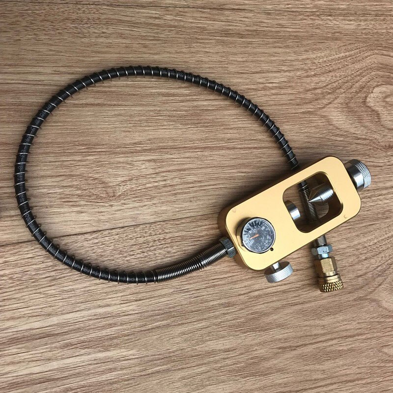 30mpa high-pressure inflator, inflatable valve, flower basket head, fast charge conversion,8mm diving gas cylinder flushing tub