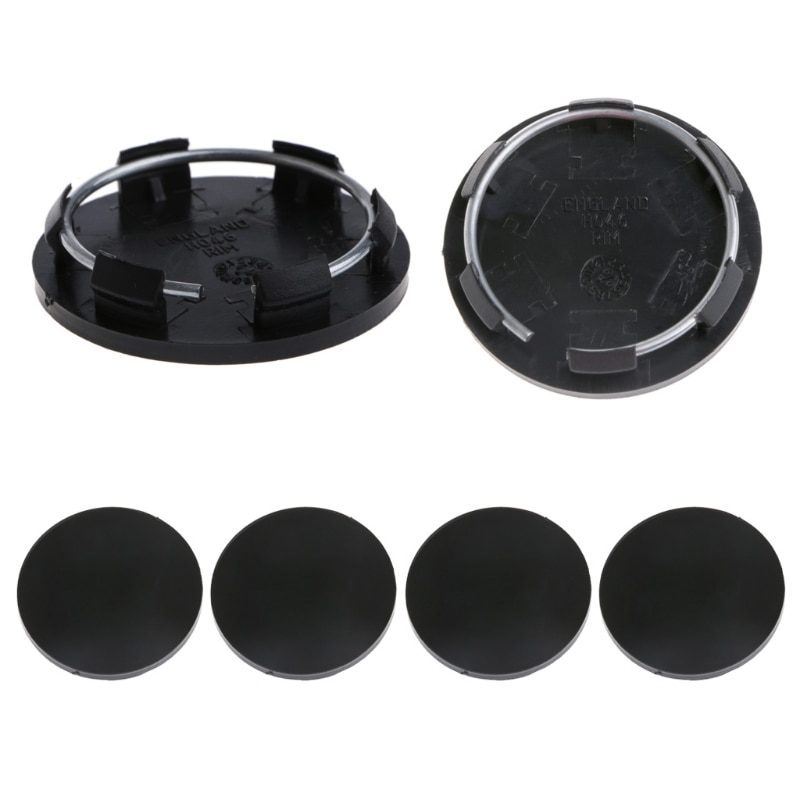 4x universal 50.5mm hjul senter felg navdeksel deksel navkapsel dekk trim bil auto