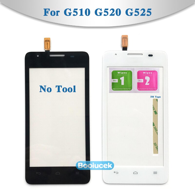 4.5" For Huawei Ascend G510 G520 G525 U8951 T8951 Touch Screen Digitizer Sensor Outer Glass Lens Panel