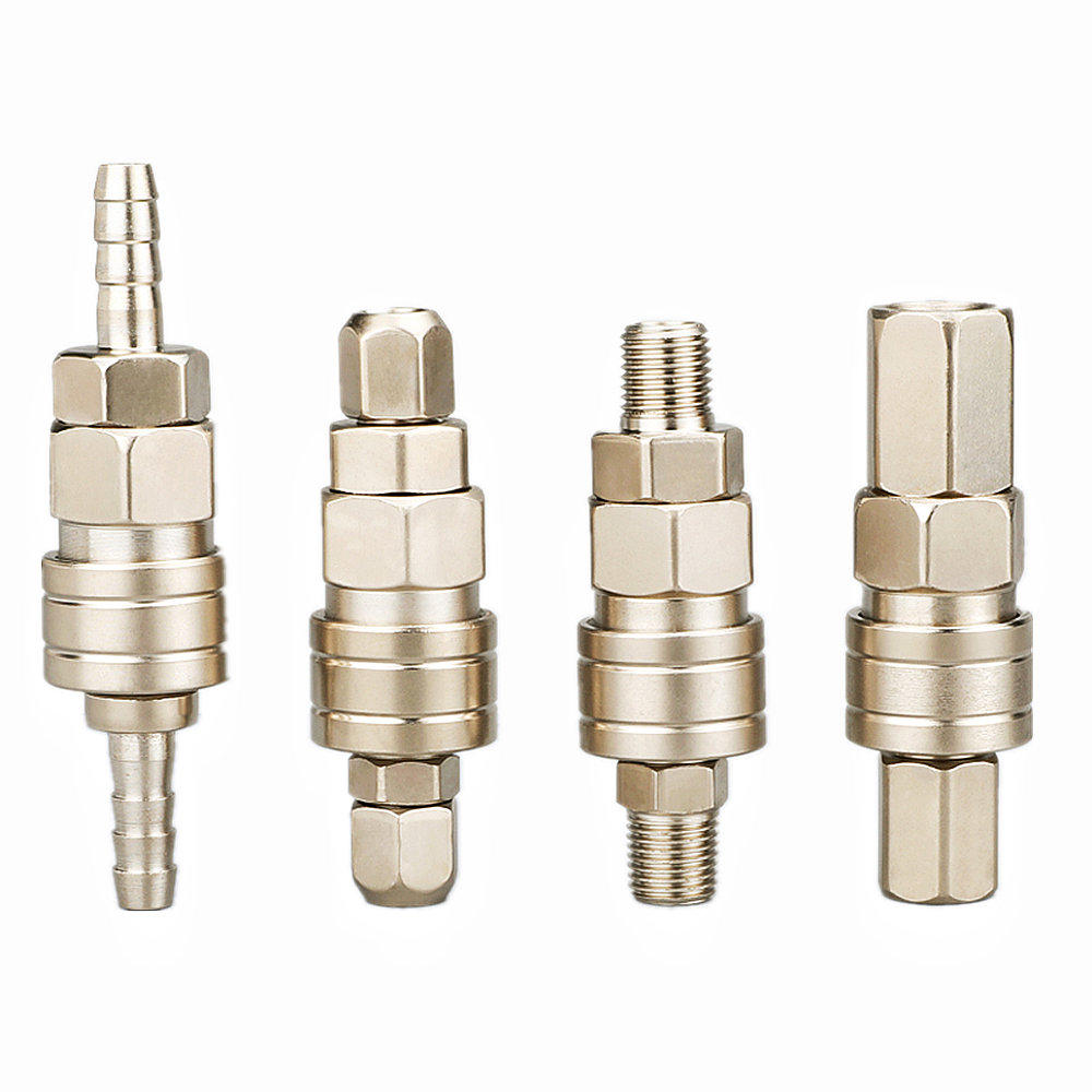 Pneumatic Fitting C Type Self-locking Quick Coupling Connector Coupler For Air Compressor SP PP SM PM SH PH SF PF 10 20 30 40